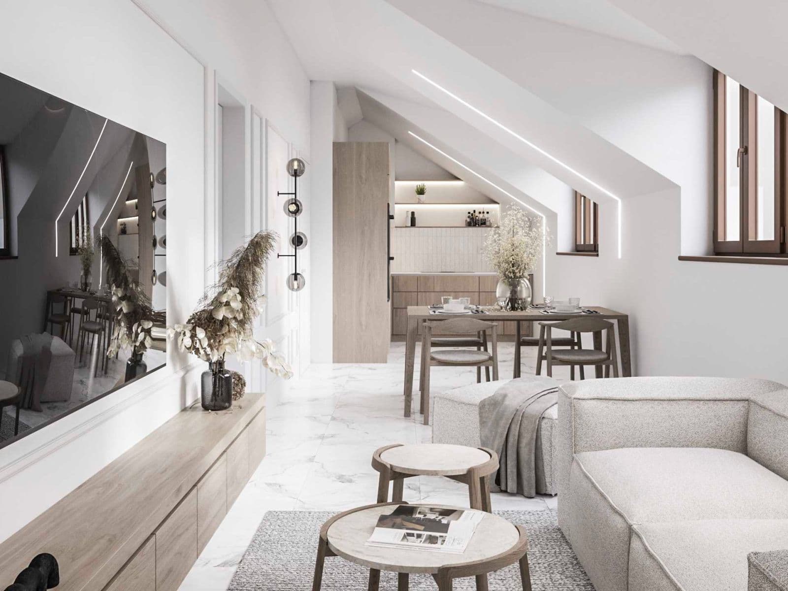 1 bedroom with open-plan kitchen flat for sale, 59 m², K Vltavě, Prague, Prague 1 bedroom with open-plan kitchen flat for sale, 59 m², K Vltavě, Prague, Prague