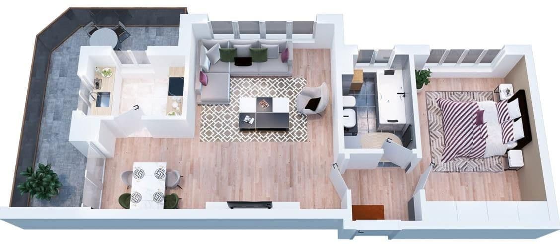 2 bedroom flat to rent, 62 m², Ahornstr. 9, Werneuchen, Brandenburg 2 bedroom flat to rent, 62 m², Ahornstr. 9, Werneuchen, Brandenburg