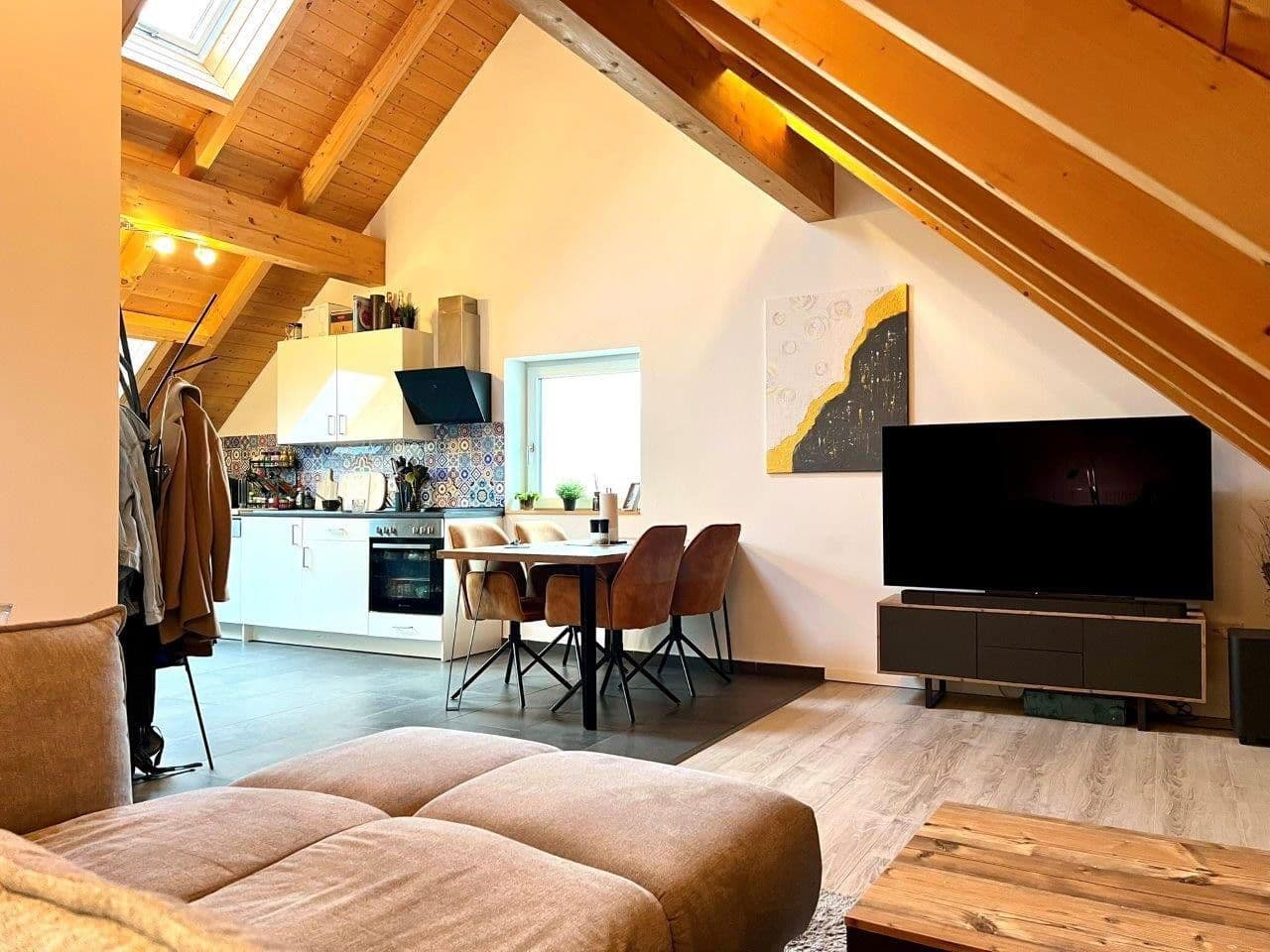 1 bedroom with open-plan kitchen flat to rent, 66 m², Taufkirchen Vils, Bavaria 1 bedroom with open-plan kitchen flat to rent, 66 m², Taufkirchen Vils, Bavaria