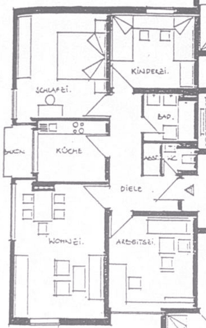 4 bedroom flat to rent, 91 m², Falkenhöhe 2, Gummersbach, North Rhine-Westphalia 4 bedroom flat to rent, 91 m², Falkenhöhe 2, Gummersbach, North Rhine-Westphalia