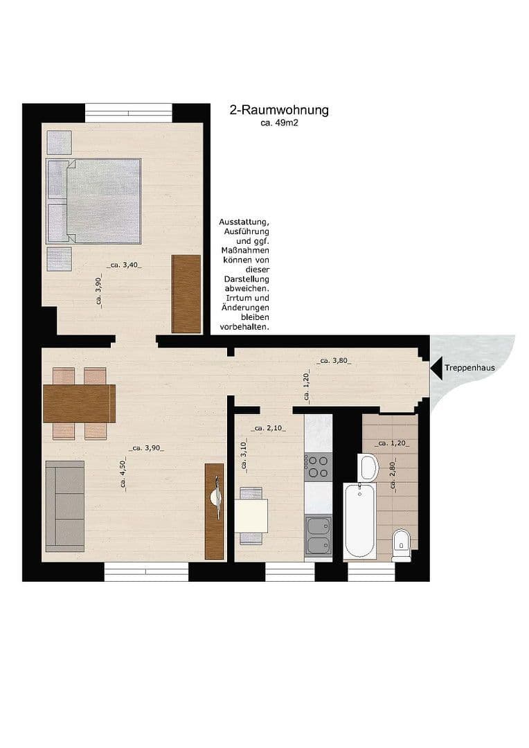2 bedroom flat to rent, 49 m², Amalienstraße 132, Dessau-Roßlau, Saxony-Anhalt 2 bedroom flat to rent, 49 m², Amalienstraße 132, Dessau-Roßlau, Saxony-Anhalt