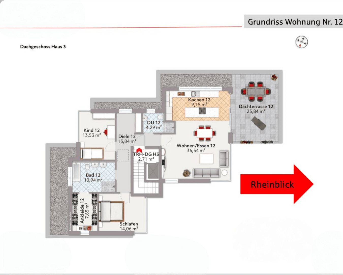 3 bedroom flat for sale, 121 m², Elisenhöhe 45c, Bingen am Rhein, Rhineland-Palatinate 3 bedroom flat for sale, 121 m², Elisenhöhe 45c, Bingen am Rhein, Rhineland-Palatinate
