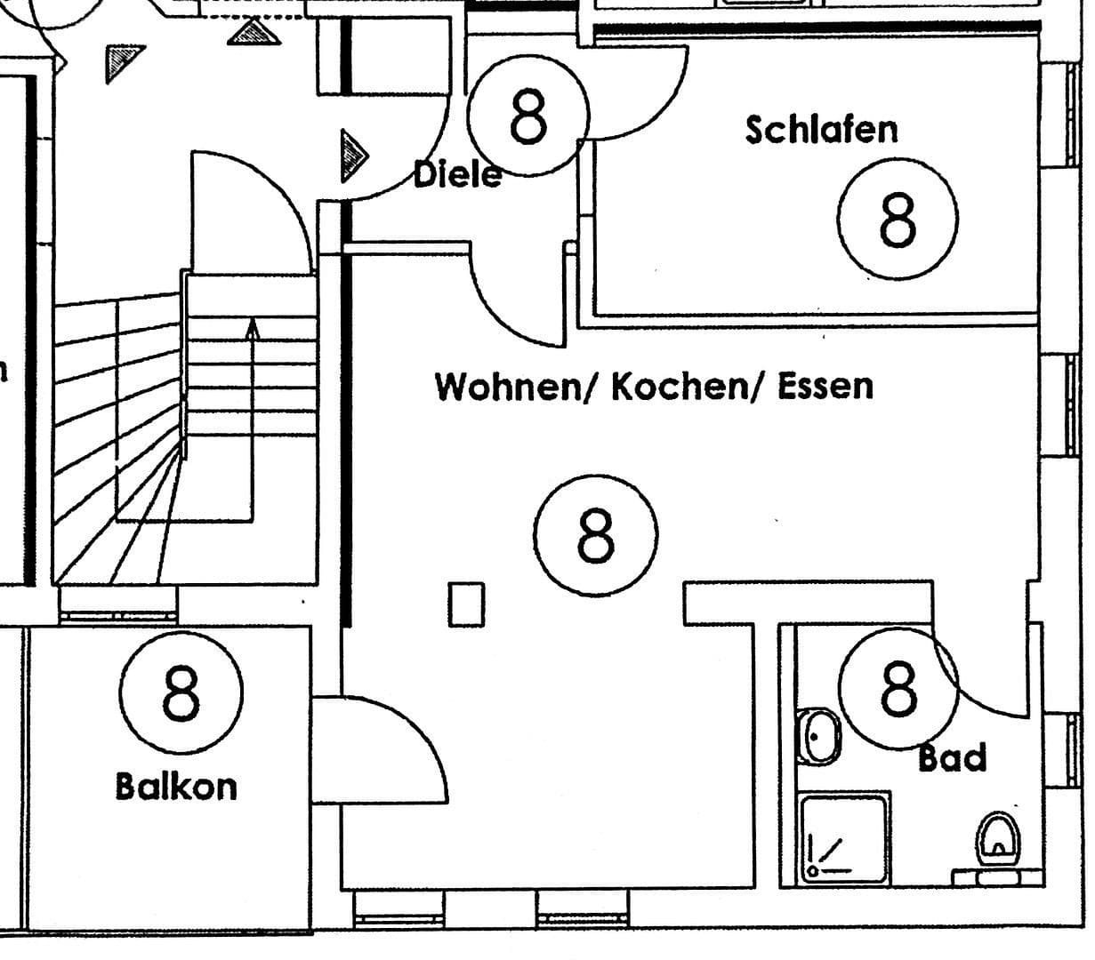 2 bedroom flat to rent, 58 m², Bahnhofstraße 27, Thannhausen, Bavaria 2 bedroom flat to rent, 58 m², Bahnhofstraße 27, Thannhausen, Bavaria