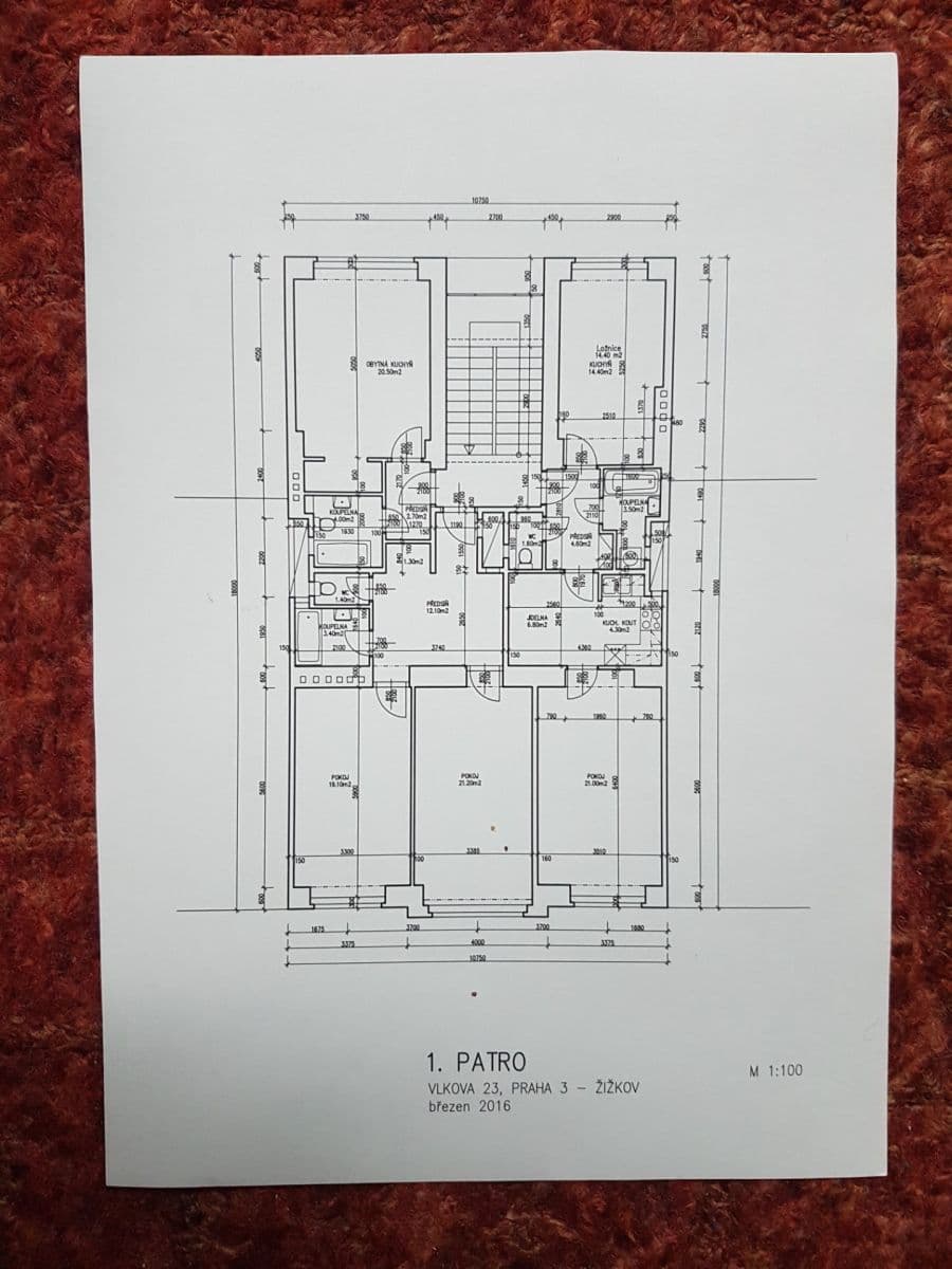 2 bedroom flat to rent, 60 m², Vlkova, Prague, Prague 2 bedroom flat to rent, 60 m², Vlkova, Prague, Prague