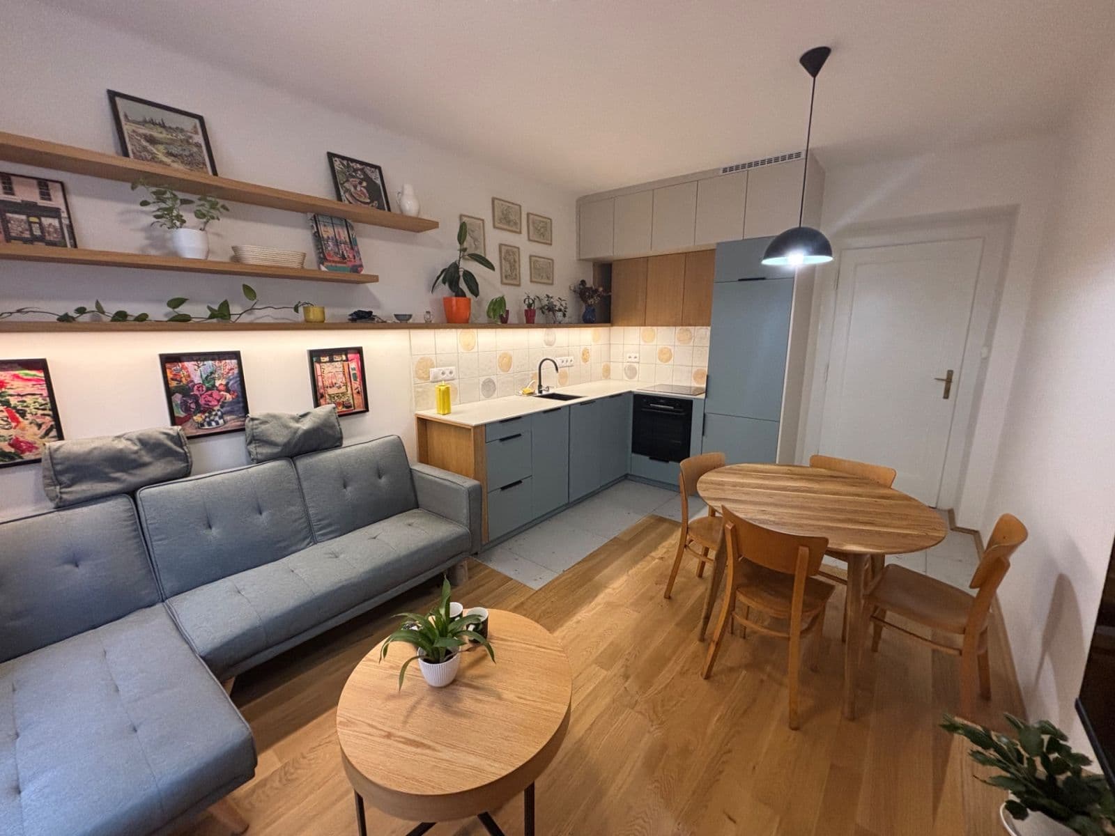 1 bedroom with open-plan kitchen flat to rent, 50 m², Baranova, Prague, Prague 1 bedroom with open-plan kitchen flat to rent, 50 m², Baranova, Prague, Prague
