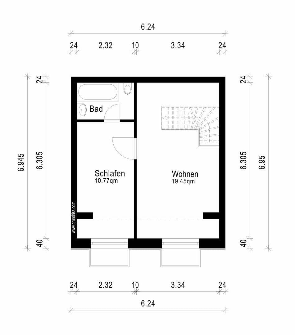 1 bedroom with open-plan kitchen flat for sale, 65 m², Hamburg, Hamburg 1 bedroom with open-plan kitchen flat for sale, 65 m², Hamburg, Hamburg