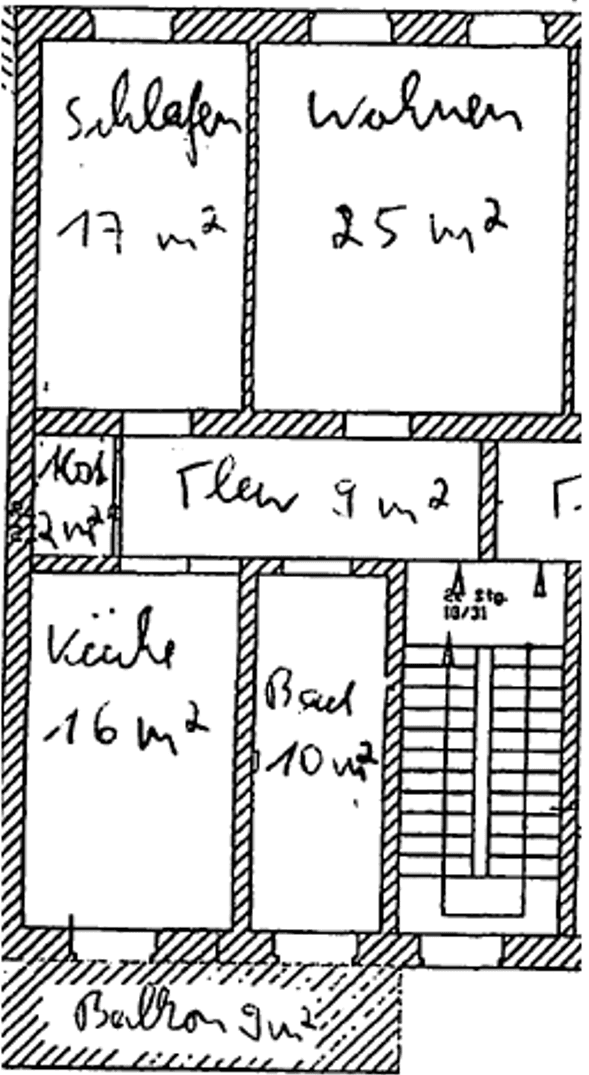 2 bedroom flat to rent, 84 m², Krukenbergstraße 1, Halle, Saxony-Anhalt 2 bedroom flat to rent, 84 m², Krukenbergstraße 1, Halle, Saxony-Anhalt