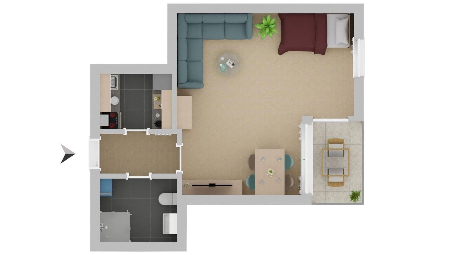 1 bedroom flat to rent, 38 m², Felsenstr. 37, Heidenheim an der Brenz, Baden-Württemberg 1 bedroom flat to rent, 38 m², Felsenstr. 37, Heidenheim an der Brenz, Baden-Württemberg