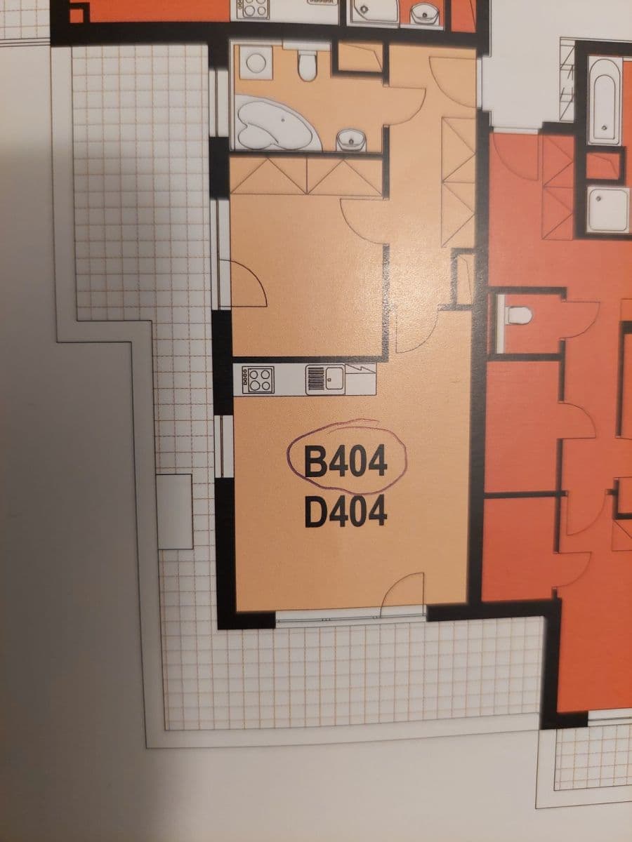 1 bedroom with open-plan kitchen flat to rent, 46 m², U Uhříněveské obory, Prague, Prague 1 bedroom with open-plan kitchen flat to rent, 46 m², U Uhříněveské obory, Prague, Prague