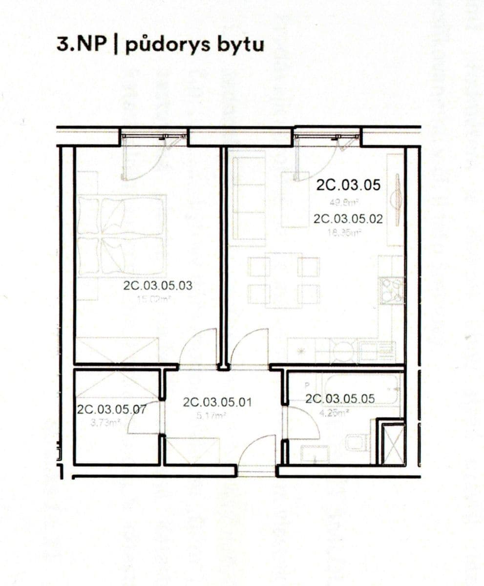 1 bedroom with open-plan kitchen flat to rent, 50 m², Augustina Lukeše, Brandýs nad Labem-Stará Boleslav, Středočeský Region 1 bedroom with open-plan kitchen flat to rent, 50 m², Augustina Lukeše, Brandýs nad Labem-Stará Boleslav, Středočeský Region