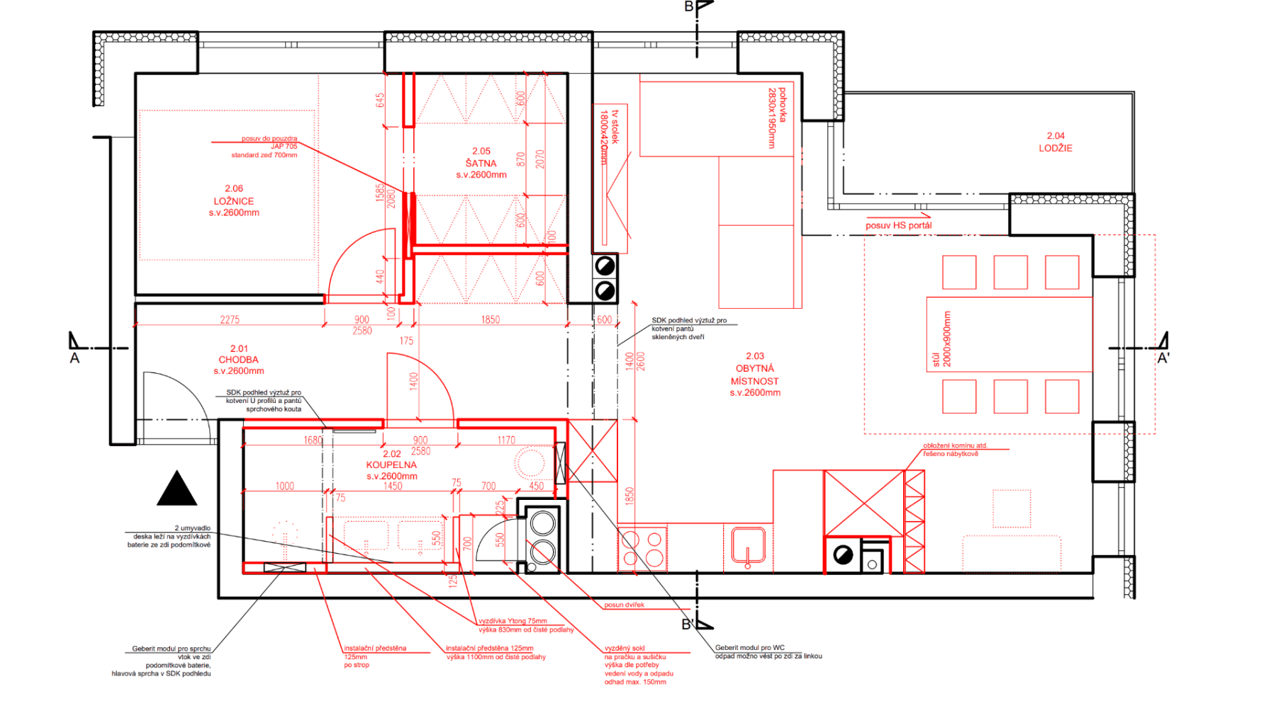 1 bedroom with open-plan kitchen flat to rent, 56 m², Sázavská, Žďár nad Sázavou, Vysočina Region 1 bedroom with open-plan kitchen flat to rent, 56 m², Sázavská, Žďár nad Sázavou, Vysočina Region