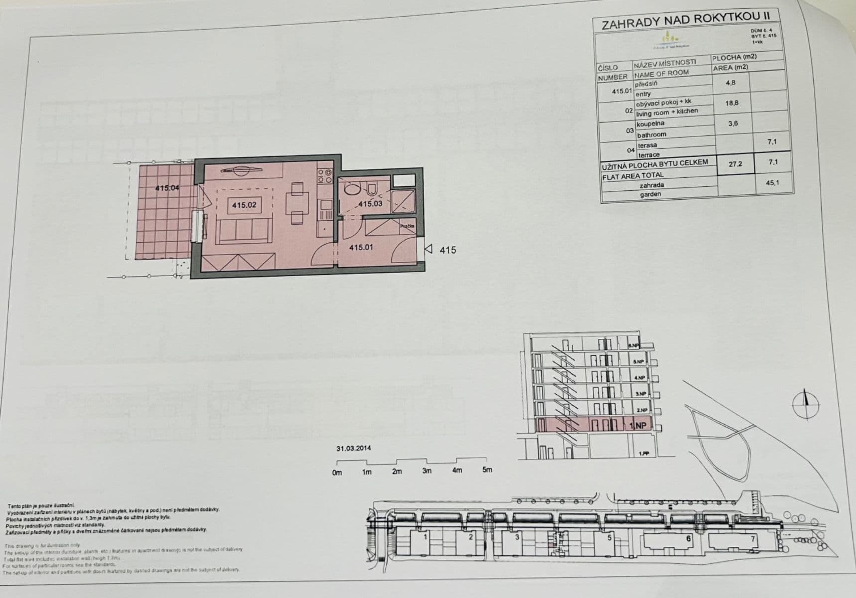Studio flat for sale, 28 m², Modrého, Prague, Prague Studio flat for sale, 28 m², Modrého, Prague, Prague