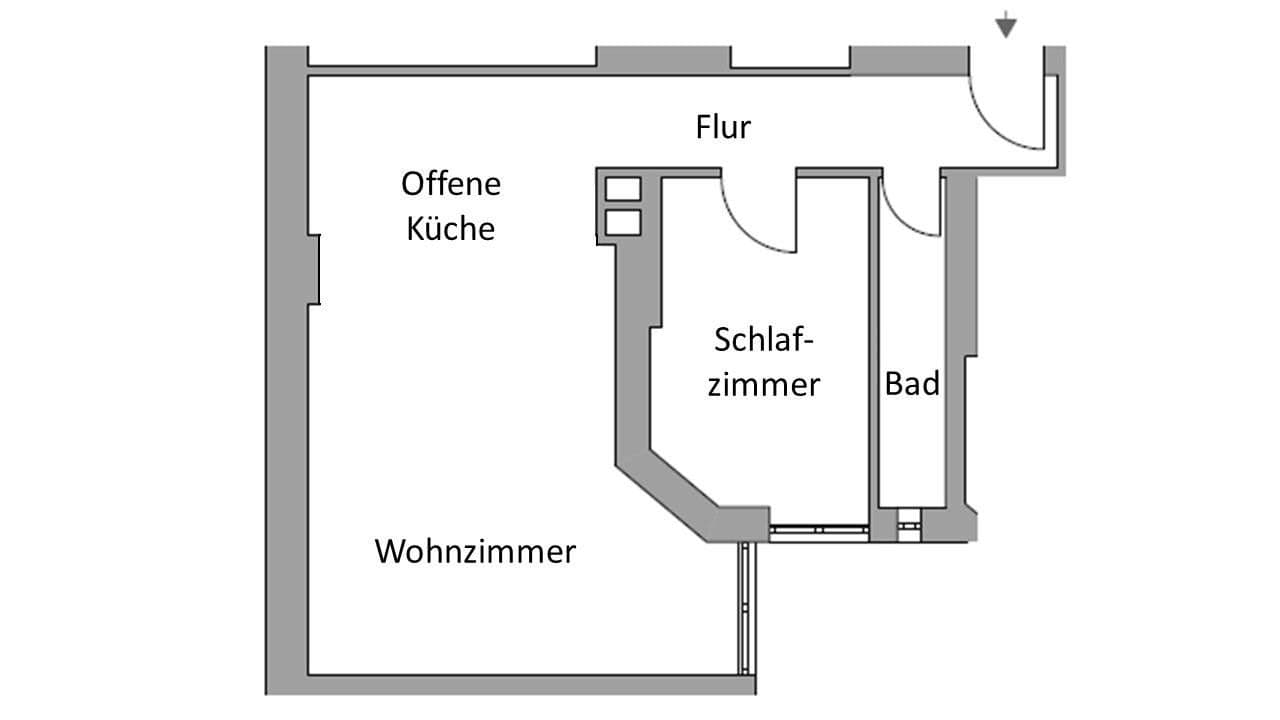 2 bedroom flat to rent, 50 m², Pasteurstr 18, Berlin, Berlin 2 bedroom flat to rent, 50 m², Pasteurstr 18, Berlin, Berlin