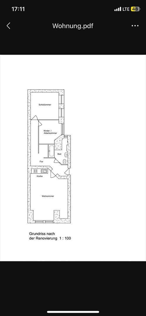 3 bedroom flat to rent, 72 m², Olbersstr. 4, Berlin, Berlin 3 bedroom flat to rent, 72 m², Olbersstr. 4, Berlin, Berlin