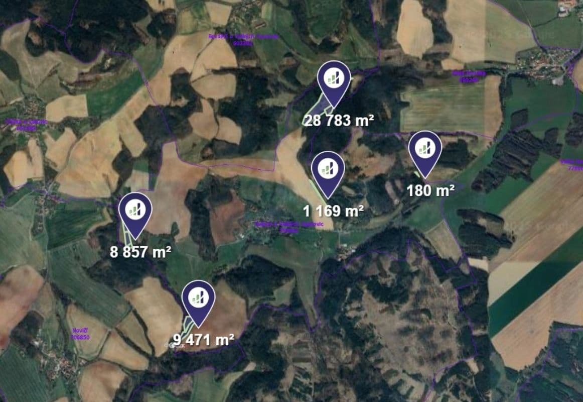 plot for sale, 48,460 m², Velké Opatovice, Jihomoravský Region plot for sale, 48,460 m², Velké Opatovice, Jihomoravský Region