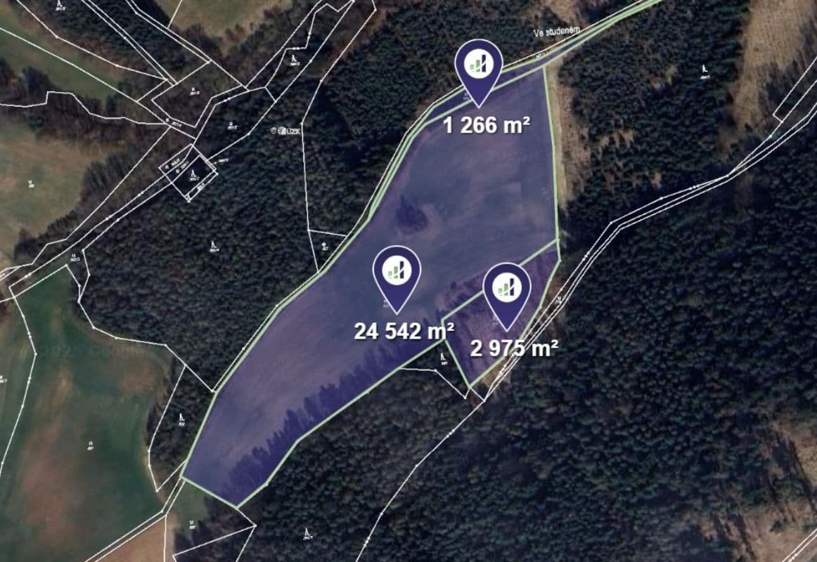 plot for sale, 48,460 m², Velké Opatovice, Jihomoravský Region plot for sale, 48,460 m², Velké Opatovice, Jihomoravský Region