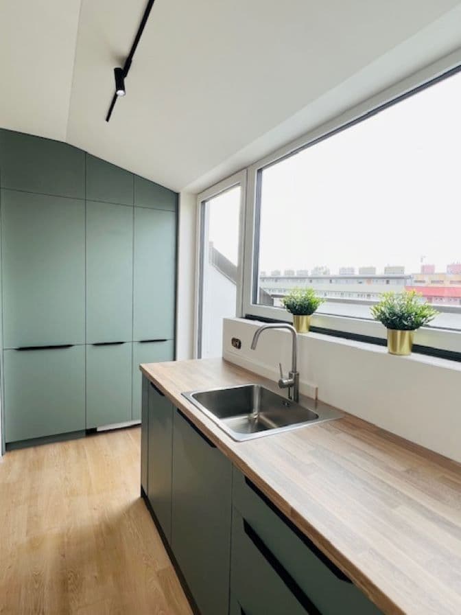 2 bedroom with open-plan kitchen flat to rent, 60 m², Budějovická, Prague, Prague 2 bedroom with open-plan kitchen flat to rent, 60 m², Budějovická, Prague, Prague