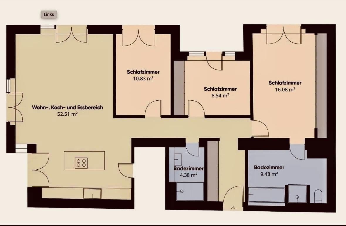 4 bedroom flat for sale, 127 m², Hamburg, Hamburg 4 bedroom flat for sale, 127 m², Hamburg, Hamburg