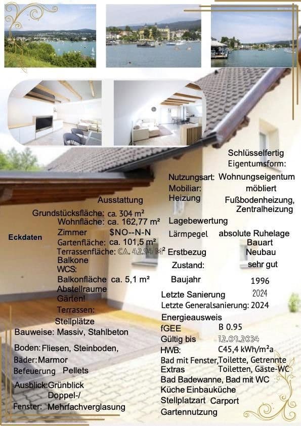 house for sale, 172 m², Velden, Carinthia house for sale, 172 m², Velden, Carinthia