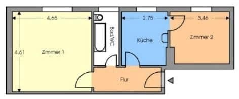 2 bedroom flat for sale, 52 m², Berlin, Berlin 2 bedroom flat for sale, 52 m², Berlin, Berlin
