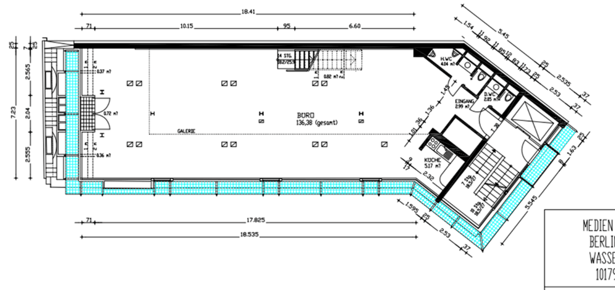 office to rent, 165 m², Wassergasse 3, Berlin - Mitte, Berlin office to rent, 165 m², Wassergasse 3, Berlin - Mitte, Berlin