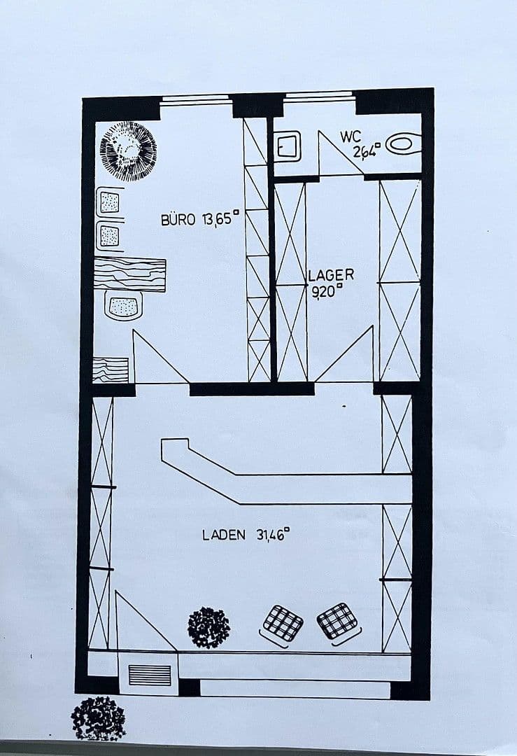 non-residential property for sale, 57 m², Friedberger Str. 152, Augsburg, Bavaria non-residential property for sale, 57 m², Friedberger Str. 152, Augsburg, Bavaria