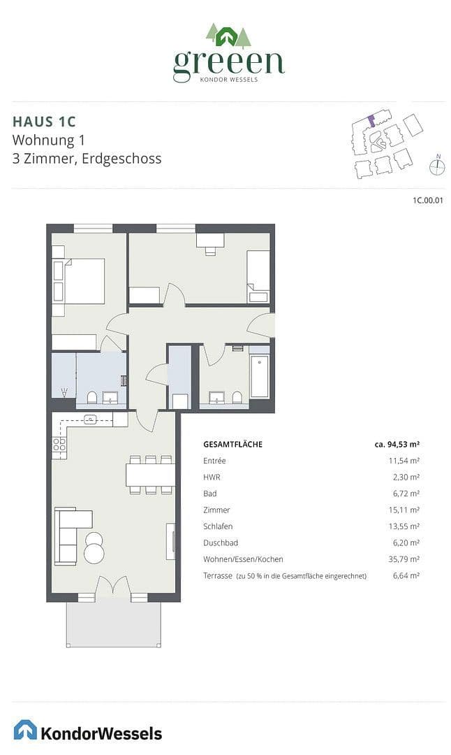 3 bedroom flat to rent, 95 m², Rembrandtstr. 34, Solingen, North Rhine-Westphalia 3 bedroom flat to rent, 95 m², Rembrandtstr. 34, Solingen, North Rhine-Westphalia