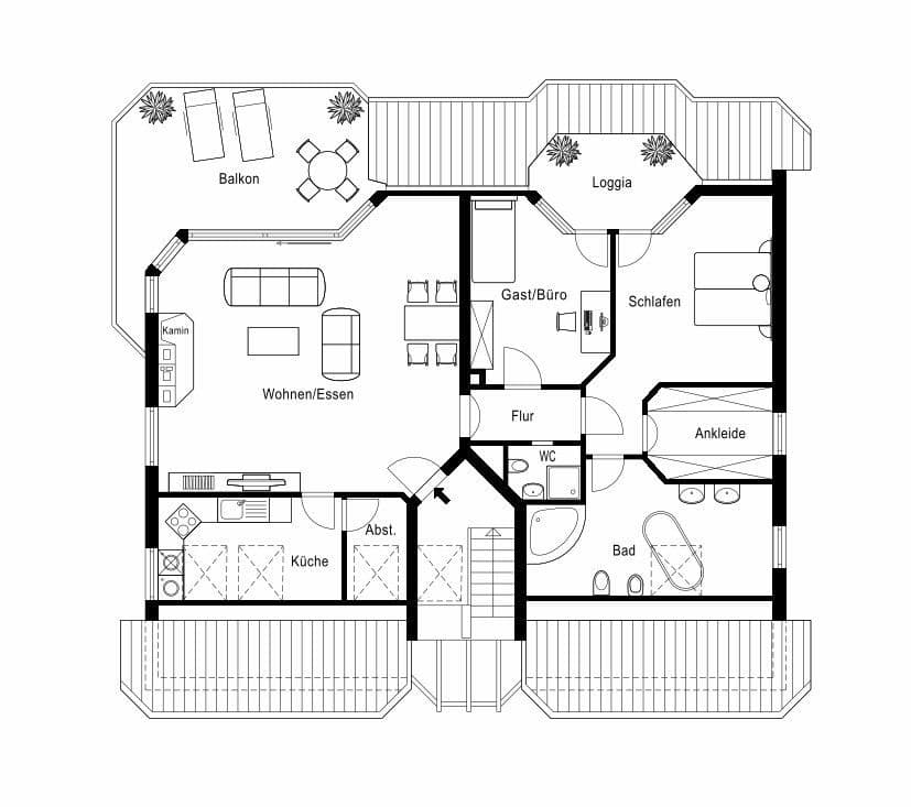 3 bedroom flat to rent, 135 m², Vallendar, Rhineland-Palatinate 3 bedroom flat to rent, 135 m², Vallendar, Rhineland-Palatinate