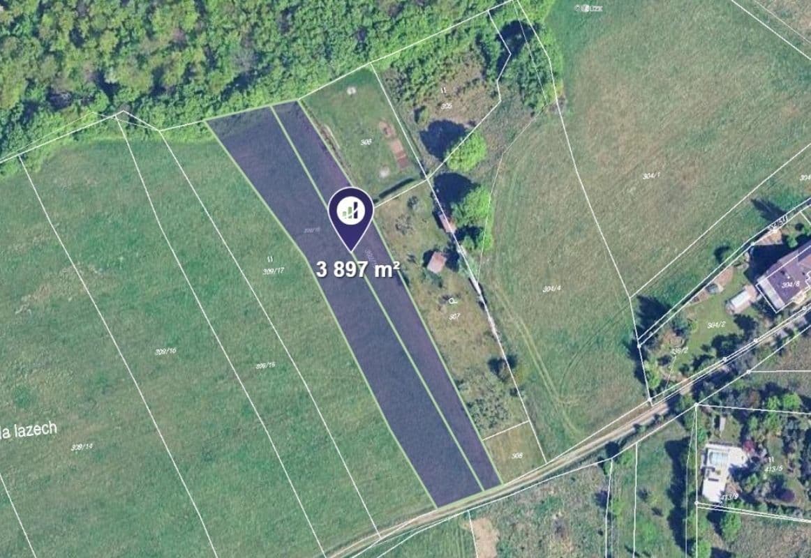 plot for sale, 3,897 m², Habrůvka, Jihomoravský Region plot for sale, 3,897 m², Habrůvka, Jihomoravský Region