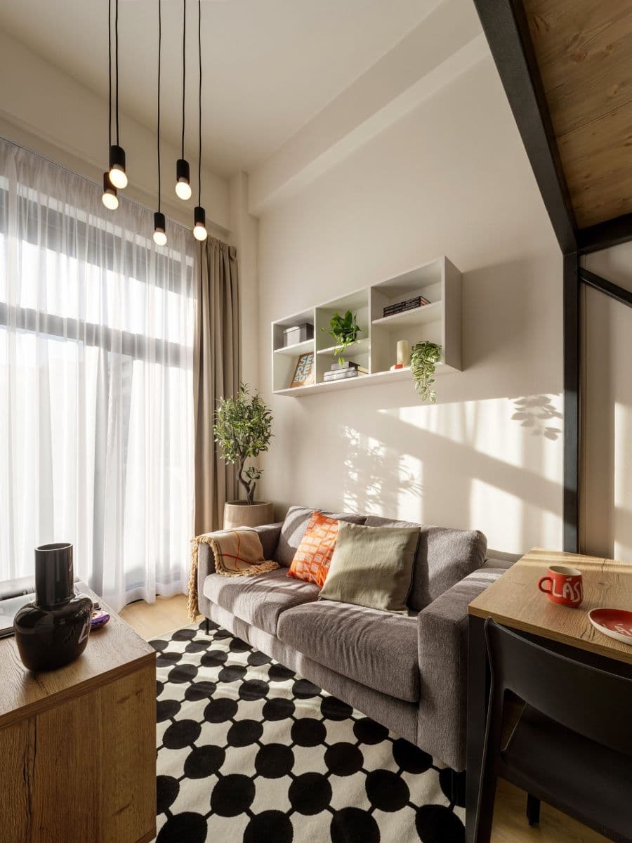 Studio flat to rent, 33 m², Poděbradská, Prague, Prague Studio flat to rent, 33 m², Poděbradská, Prague, Prague