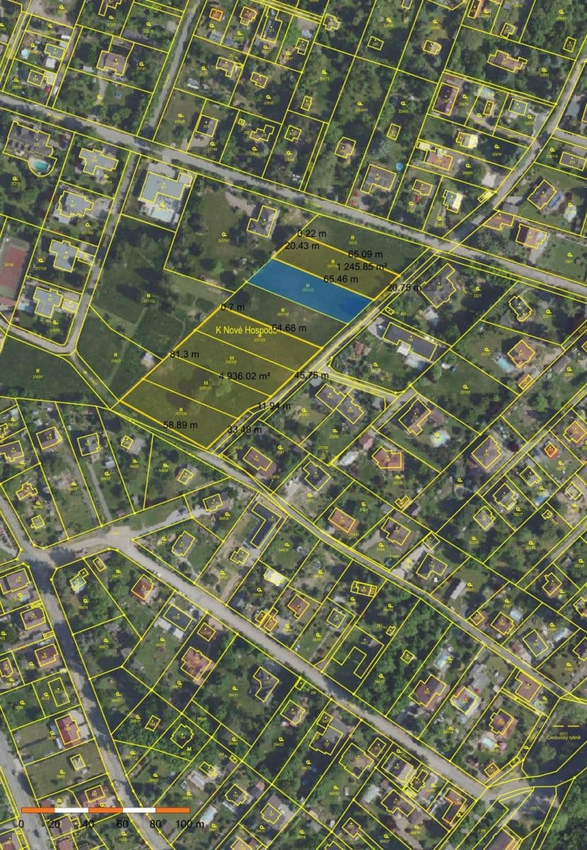 plot for sale, 1,258 m², Kamenice, Středočeský Region plot for sale, 1,258 m², Kamenice, Středočeský Region