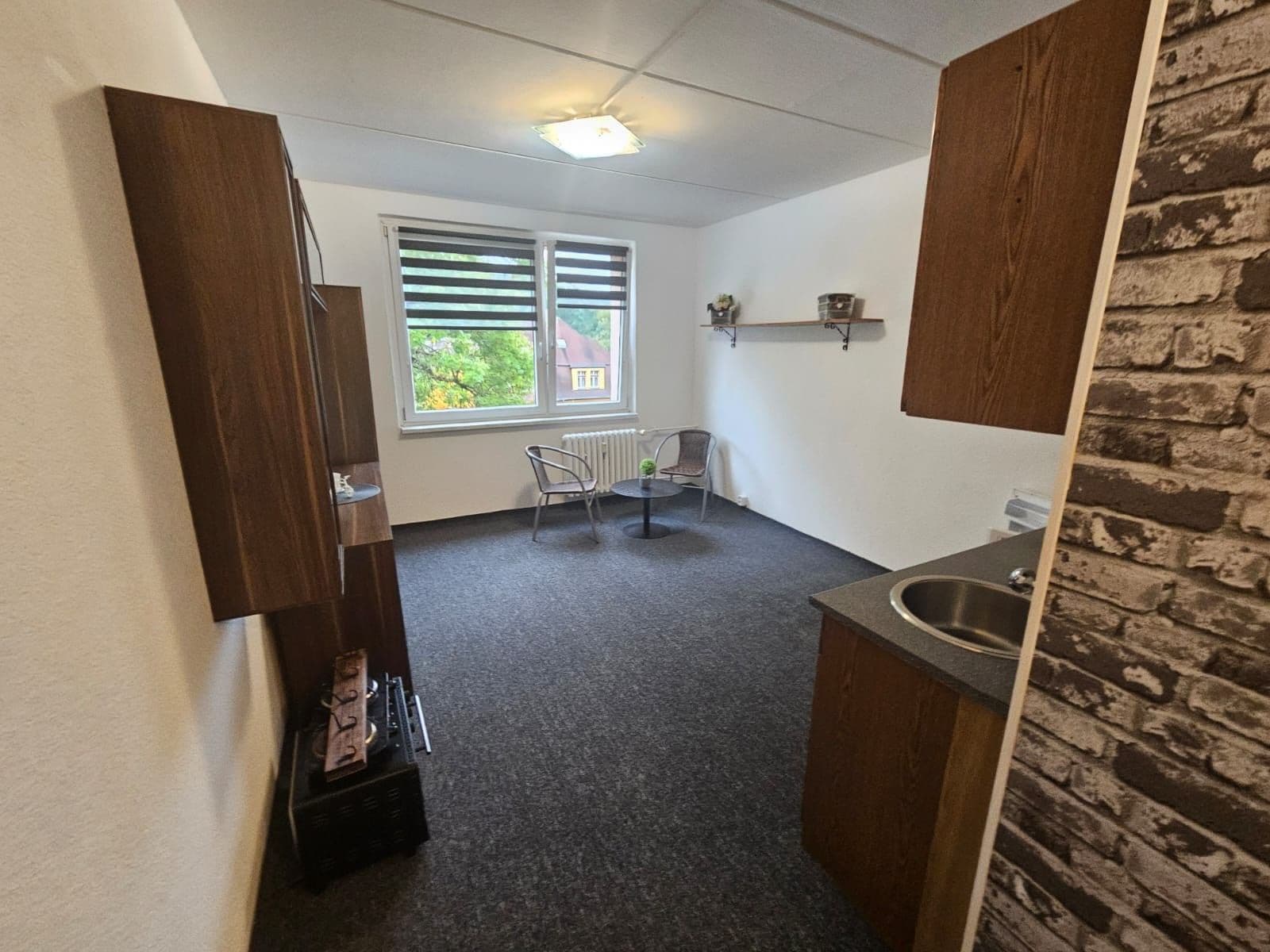 Studio flat to rent, 20 m², J. A. Gagarina, Nejdek, Karlovarský Region Studio flat to rent, 20 m², J. A. Gagarina, Nejdek, Karlovarský Region