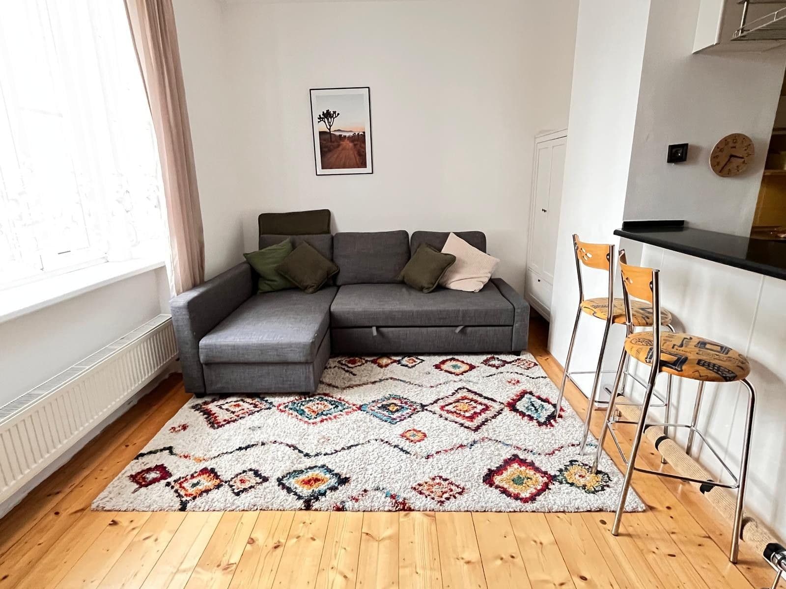 1 bedroom with open-plan kitchen flat to rent, 46 m², Na Výsledku II, Prague, Prague 1 bedroom with open-plan kitchen flat to rent, 46 m², Na Výsledku II, Prague, Prague