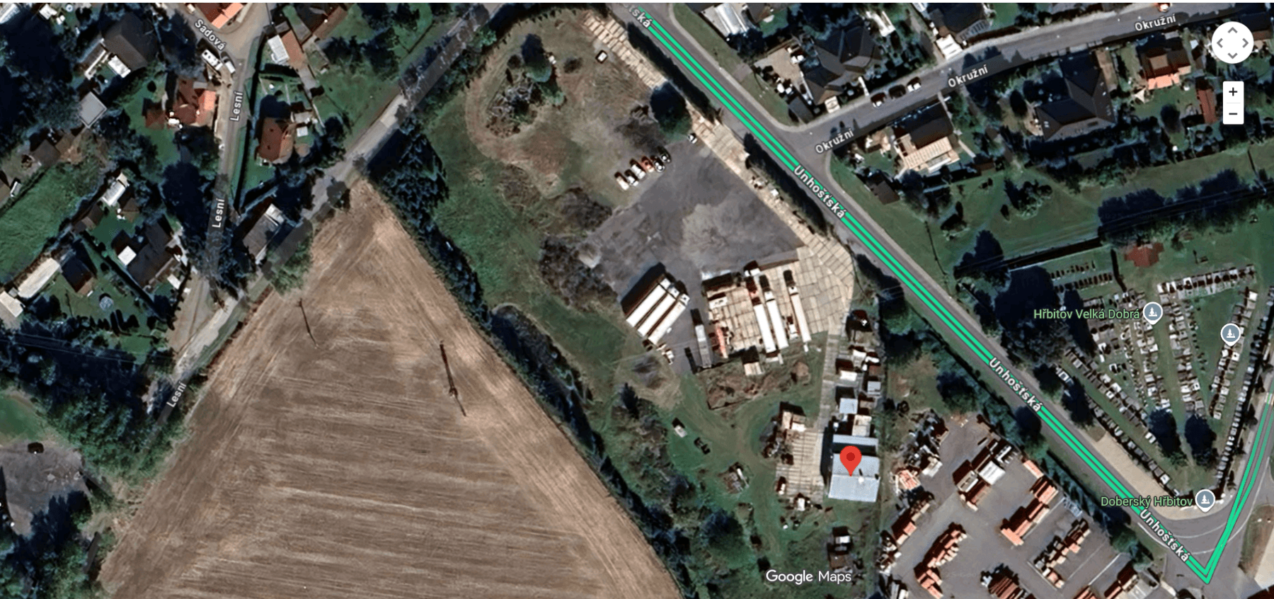 plot to rent, 6,000 m², Unhošťská, Velká Dobrá, Středočeský Region plot to rent, 6,000 m², Unhošťská, Velká Dobrá, Středočeský Region