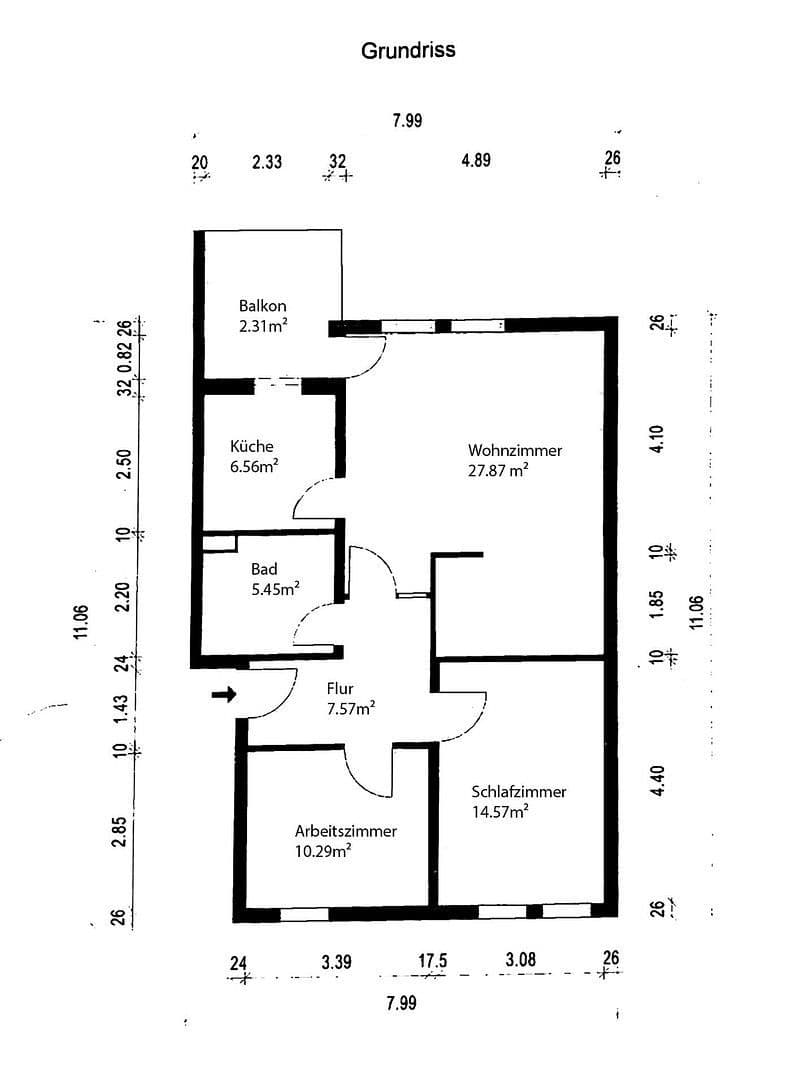 3 bedroom flat for sale, 75 m², Leipzig, Saxony 3 bedroom flat for sale, 75 m², Leipzig, Saxony