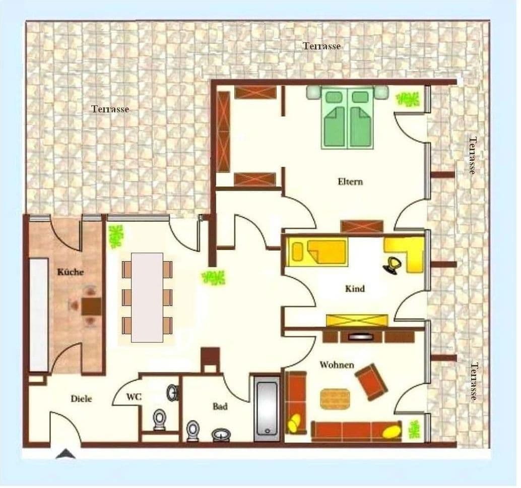 2 bedroom with open-plan kitchen flat to rent, 143 m², Karlsruhe-Neureut, Baden-Württemberg 2 bedroom with open-plan kitchen flat to rent, 143 m², Karlsruhe-Neureut, Baden-Württemberg