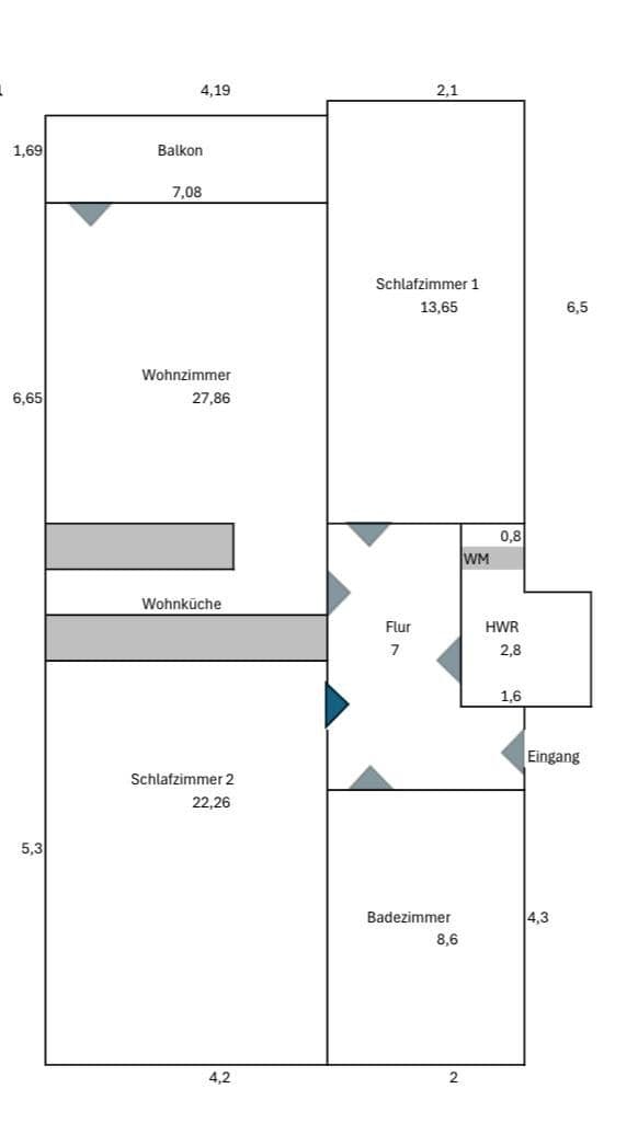 3 bedroom flat for sale, 87 m², Berlin, Berlin 3 bedroom flat for sale, 87 m², Berlin, Berlin