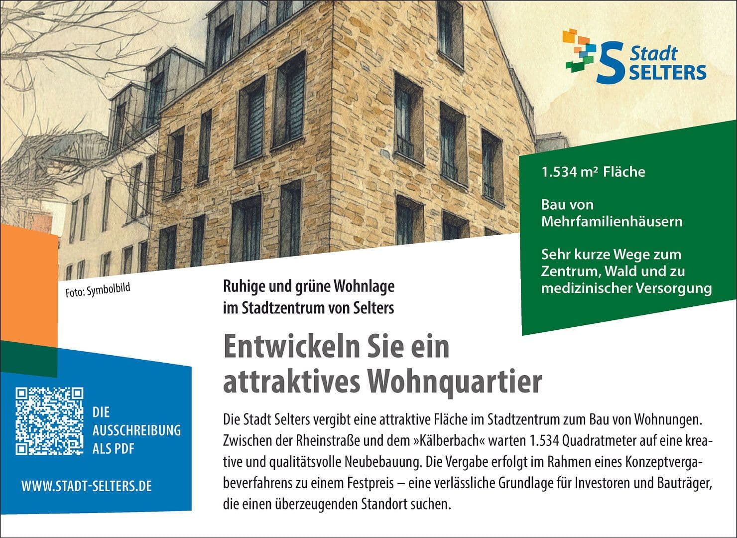 plot for sale, 1,534 m², Bleichgasse 6 u. Rheinstraße 8a + 10, Selters (Westerwald), Rhineland-Palatinate plot for sale, 1,534 m², Bleichgasse 6 u. Rheinstraße 8a + 10, Selters (Westerwald), Rhineland-Palatinate