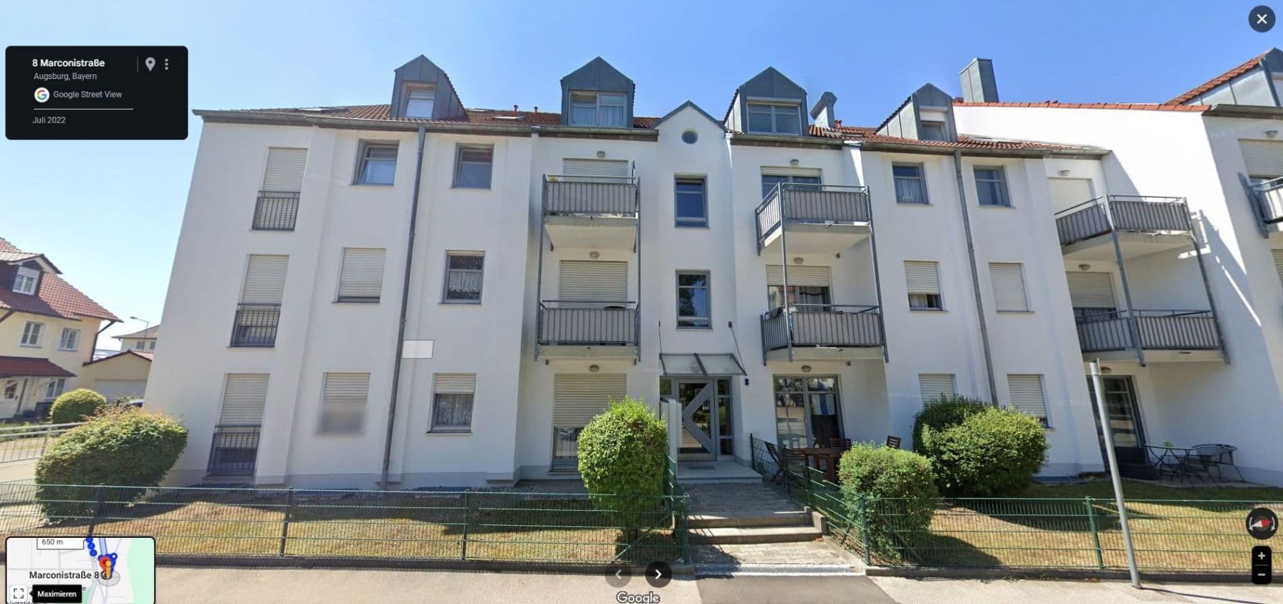 1 bedroom flat to rent, 30 m², Marconistr. 10, Augsburg, Bavaria 1 bedroom flat to rent, 30 m², Marconistr. 10, Augsburg, Bavaria