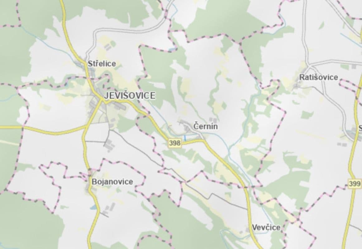 plot for sale, 2,224 m², Černín, Jihomoravský Region plot for sale, 2,224 m², Černín, Jihomoravský Region