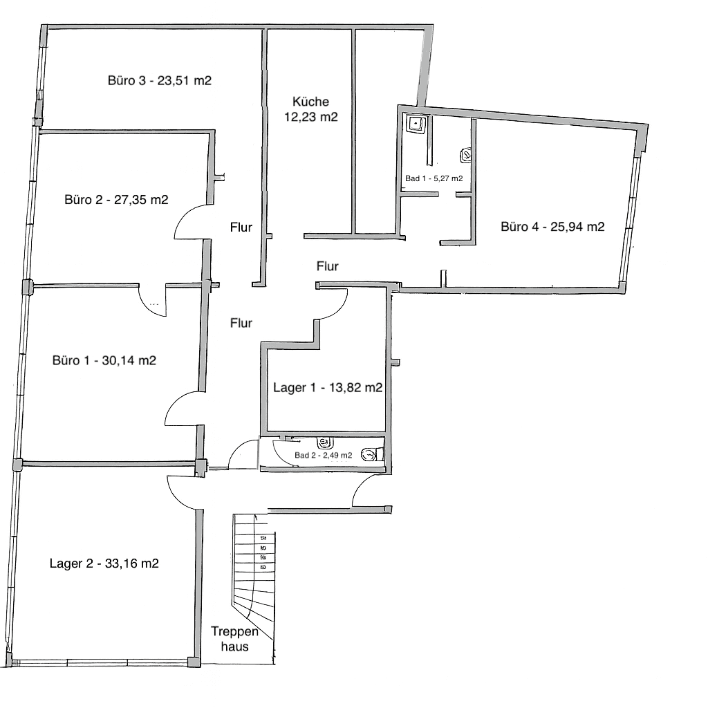office to rent, 202 m², Bremen, Bremen office to rent, 202 m², Bremen, Bremen