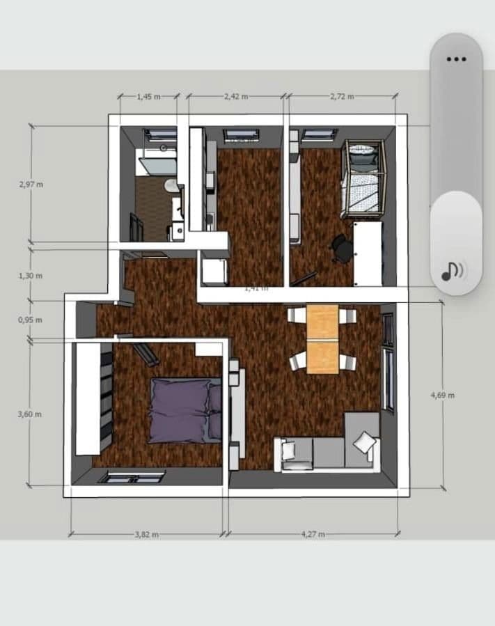3 bedroom flat to rent, 67 m², Breslauer Str. 20, Ansbach, Bavaria 3 bedroom flat to rent, 67 m², Breslauer Str. 20, Ansbach, Bavaria
