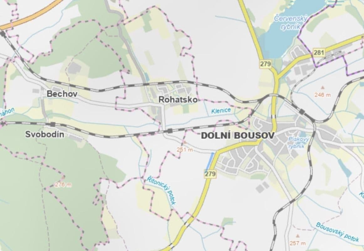 plot for sale, 1,471 m², Dolní Bousov, Středočeský Region plot for sale, 1,471 m², Dolní Bousov, Středočeský Region