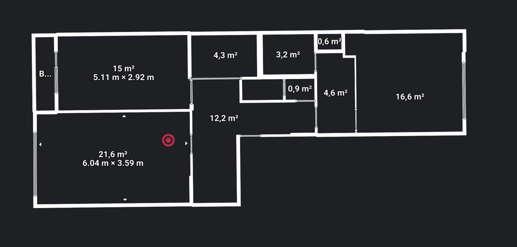 2 bedroom with open-plan kitchen flat for sale, 78 m², Dělnická, Prague, Prague 2 bedroom with open-plan kitchen flat for sale, 78 m², Dělnická, Prague, Prague