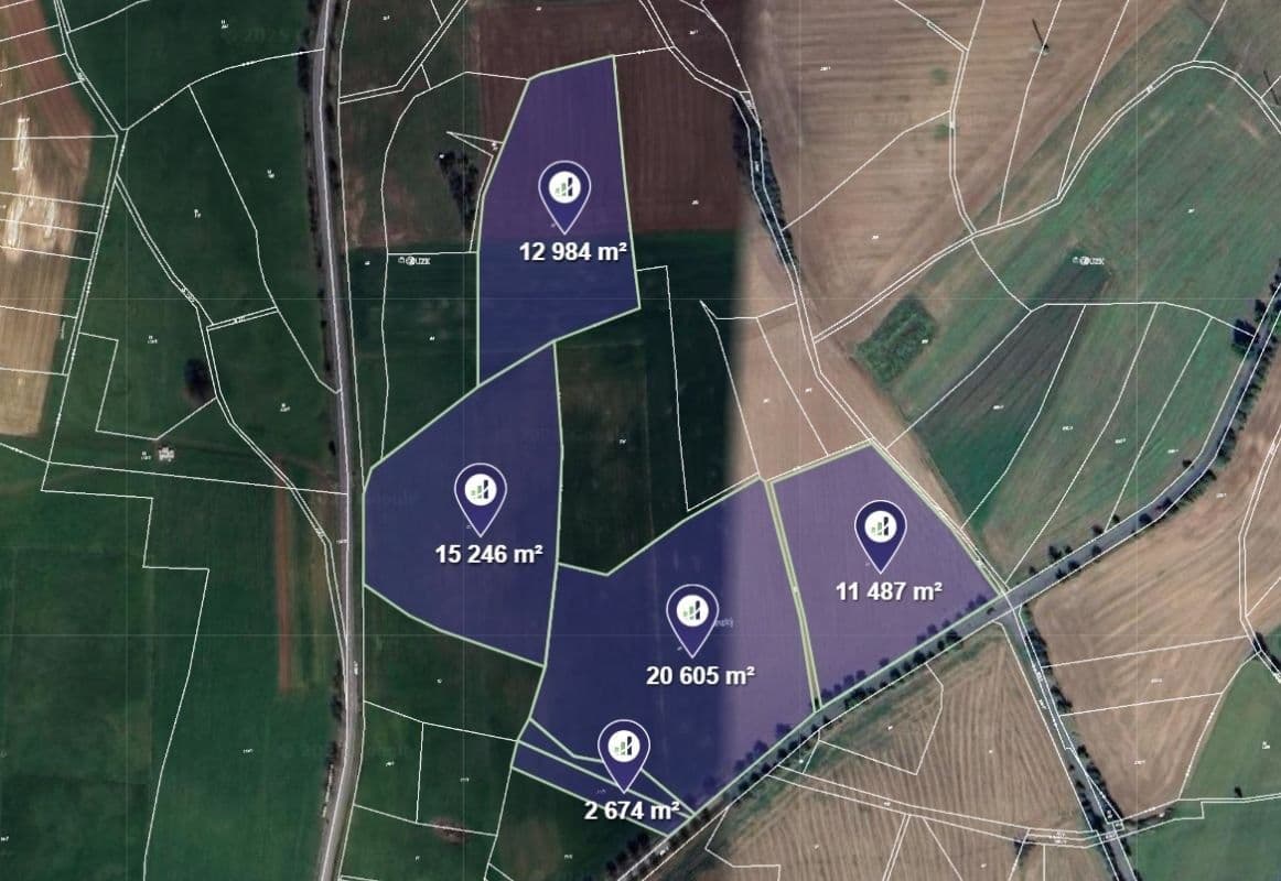 plot for sale, 6,300 m², Vrbatův Kostelec, Pardubický Region plot for sale, 6,300 m², Vrbatův Kostelec, Pardubický Region