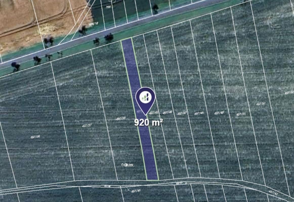 plot for sale, 920 m², Mšecké Žehrovice, Středočeský Region plot for sale, 920 m², Mšecké Žehrovice, Středočeský Region