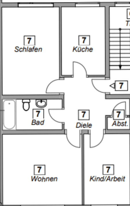3 bedroom flat to rent, 71 m², Leimbacherstraße 50, Wuppertal, North Rhine-Westphalia 3 bedroom flat to rent, 71 m², Leimbacherstraße 50, Wuppertal, North Rhine-Westphalia
