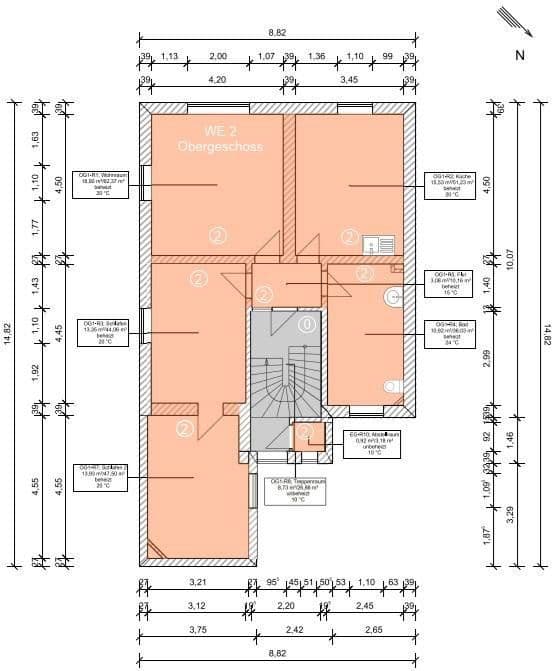 3 bedroom flat to rent, 76 m², Gaustr. 4, Worms, Rhineland-Palatinate 3 bedroom flat to rent, 76 m², Gaustr. 4, Worms, Rhineland-Palatinate