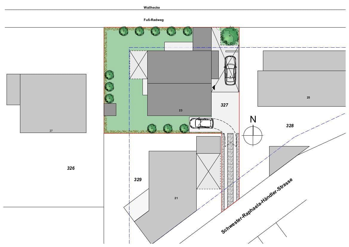 plot for sale, 451 m², Schwester-Raphaela-Händler-Straße 23, Nottuln, North Rhine-Westphalia plot for sale, 451 m², Schwester-Raphaela-Händler-Straße 23, Nottuln, North Rhine-Westphalia