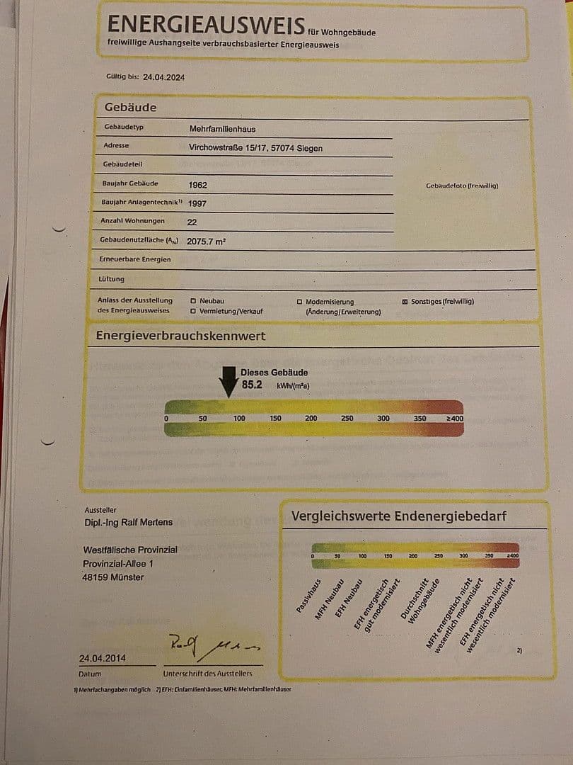 3 bedroom flat to rent, 96 m², Virchowstrasse 17, Siegen, North Rhine-Westphalia 3 bedroom flat to rent, 96 m², Virchowstrasse 17, Siegen, North Rhine-Westphalia